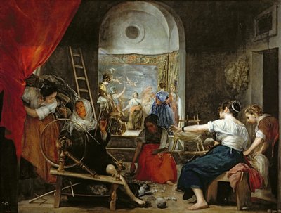 The Spinners, or The Fable of Arachne, 1657 by Diego Velázquez